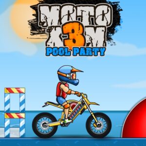 אופנוע אקסטרים בבריכה Moto X3M 5 Pool Party