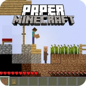 מיינקראפט נייר Paper Minecraft
