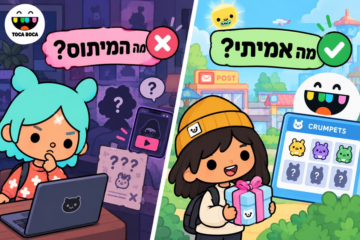 הדברים ש-Toca Boca מחביאה ושאף אחד לא מספר הדברים ש-Toca Boca מחביאה ושאף אחד לא מספר